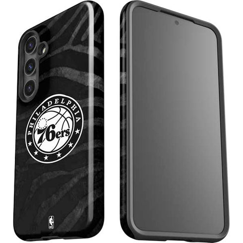 NBA Philadelphia 76ers Animal Print Galaxy S25 Impact Case